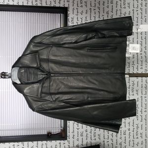 💥NEW💥 Men's Small Calvin Klein Leather Coat